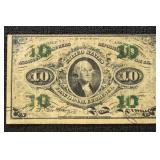 US Paper Money 3rd issue 10 Cent fractional FR#125