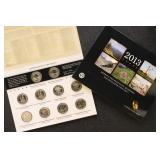 US Coins 2013 America The Beautiful Quarters Uncir