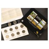 US Coins 2016 America The Beautiful Quarters Uncir