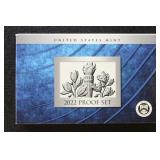 US Coins 2022 Proof Set in Original Mint Packaging