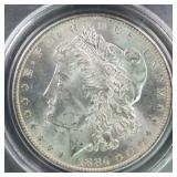US Silver Coins 1884-O $1 Morgan Silver Dollar Gra