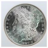 US Silver Coins 1881-S $1 Morgan Silver Dollar Gra