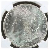 US Silver Coins 1902-O $1 Morgan Silver Dollar Gra