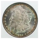 US Silver Coins 1885-O $1 Morgan Silver Dollar Gra
