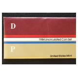 US Coins 1984-1986 Uncirculated Mint Sets in Origi