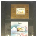 Worldwide Trains Topical Stamps including large gr