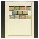 New Zealand Stamps 1924-1934 Mint Hinged collectio