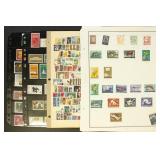 Europe Stamps on stockpages and in glassines, 1,00