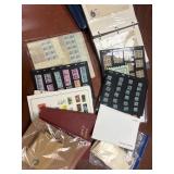 US Stamps in Large Flat Rate Box, includes mint sh