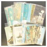 US Postcards incl 21 New York Worlds Fair & 14 Vin