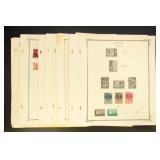 Vietnam Stamps Used and Mint on cards, pages, etc