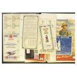 US War Saving Stamps & Ephemera including booklets