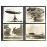 Hindenberg Zeppelin Photos, 7 total on 1970s era K