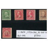 Guam Stamps #1//M6 Mint Group on Card includes #1