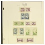 US Stamps 1860s-1950s Used and Mint collections in