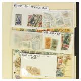 Italy Stamps Used Accumulation on a mix of pages,