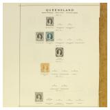 Queensland Australian States Stamps 1860s-1900s Us