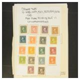 US Stamps 1910s-1930s Mint Hinged collection on sm