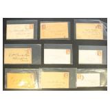 US 1850s-1860s Postal History 25 Covers with 3 cen