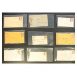 US 1860s Postal History 25 Covers with 3 cent Perf