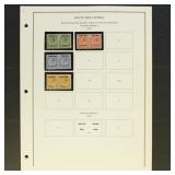 South West Africa Stamps 1923-1949 Mint Hinged col