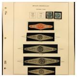 US Stamps Perfume Private Die Proprietary collecti