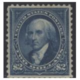 US Stamps #277 Mint RG 1895 $2 Madison with PSE Ce