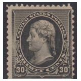 US Stamps #228 Mint HR with corner crease at botto