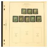 US Revenue Stamps #R611-R617 Used on Page, #R614 &