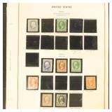 US Stamps 1870-1901 Mint & Used collection on Harr