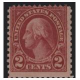 US Stamps #634A Mint LH Type II Washington CV $300