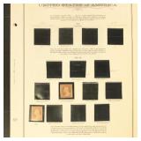 US Stamps 1851-1869 Mint & Used collection on Harr