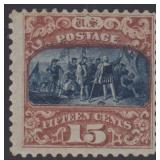 US Stamps #119 Unused NG with PF Certificate Stati