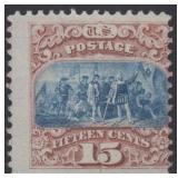 US Stamps #118 Unused NG with PSE Certificate Stat