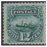 US Stamps #128 Unused NG with PF Certificate Stati