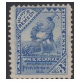 US Stamps #RS56d Wm. E. Clarke Medicine Private Di