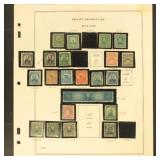 US Stamps Matches Private Die Proprietary collecti