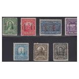 US Canal Zone Stamps #60-66 Mint Hinged 1921 Ameri