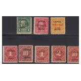 US Canal Zone Postage Due Stamps #J2, J14-J20 Mint