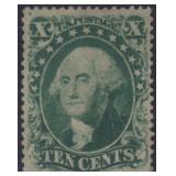 US Stamps #32 Mint NG with PSE Certificate stating