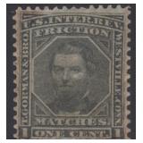 US Stamps #RO97a T. Gorman & Bro. Matches Private