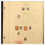US Stamps 1850s-1900 Used Collection on Pages, a f