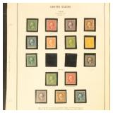 US Stamps 1900s-1910s Washington & Franklin Mint &