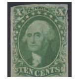 US Stamps #15 Used with PSE Certificate Stating '