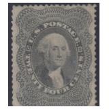 US Stamps #37 Unused RG 1860 Twenty Four Cent Wash