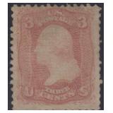 US Stamps #85 Used with PSE Certificate Stating 'i