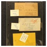 US & Great Britain Stamped & Stampless Covers Grou