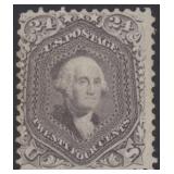 US Stamps #78 Unused NH with perf tip faults 1861-