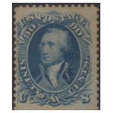 US Stamps #72 Mint NG 1861 Twenty Four Cent Washin