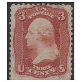 US Stamps #65-E15h Unused Regummed with APS Certif